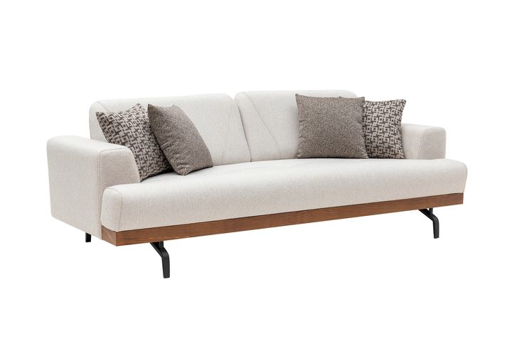 Marsilia 3-Zitsbank, Creme