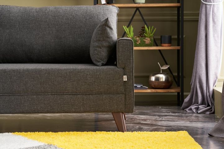 Bella Soft 3-Zitsbank, Antraciet