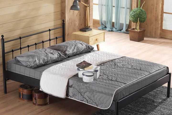 Houten bedden 140 x 190 Tweepersoons Zonder hoofdbord kopen? | Tot 30% korting