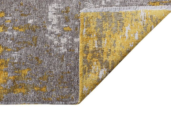 Moretti Dubbelzijdig Tapijt, 77x300 cm, Geel