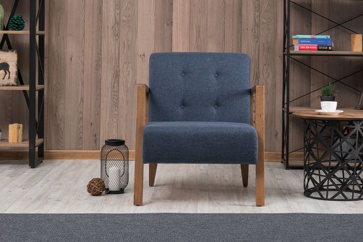 Cinque Terre Fauteuil, Donkerblauw