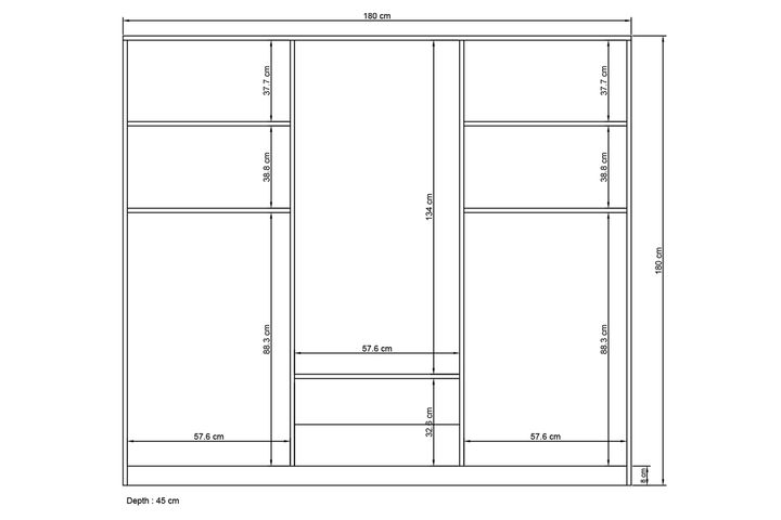 Mẫu Bản vẽ tủ quần áo 3 cánh để bạn dễ dàng tham khảo