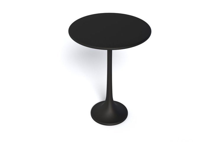 Tulip Bijzettafel, Zwart