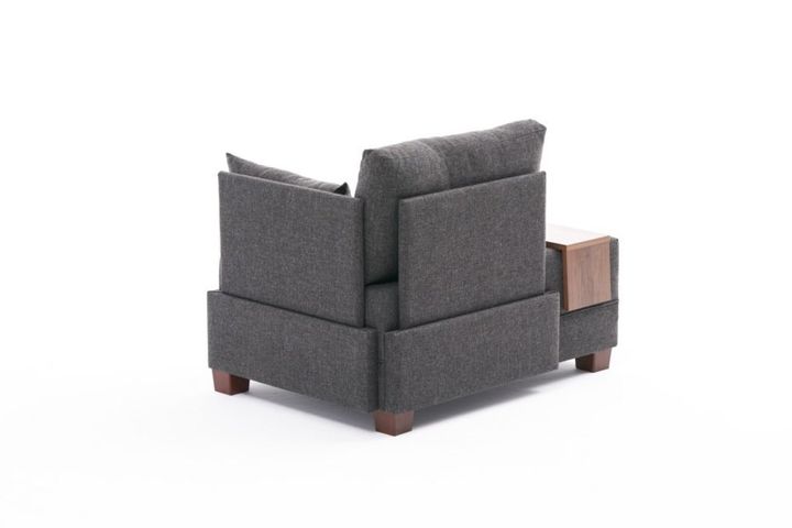 Fly Fauteuil, Rechts, Antraciet