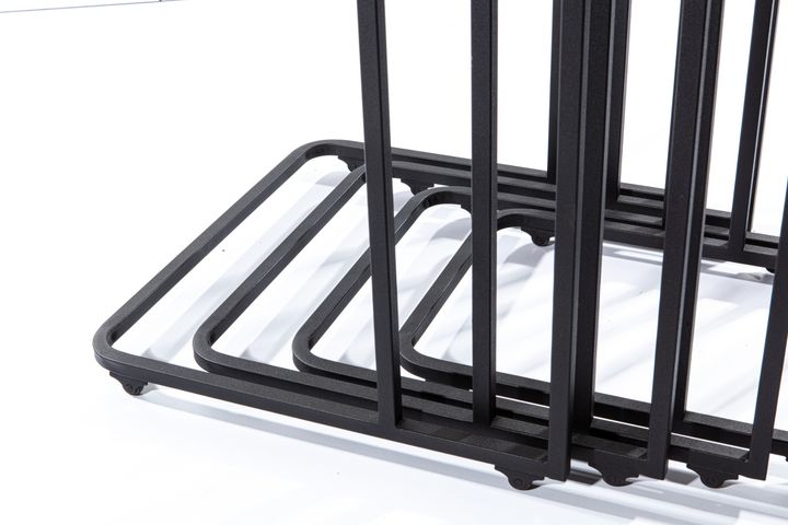 Mono C Bijzettafel, 4 Dlg, Barok Walnoot