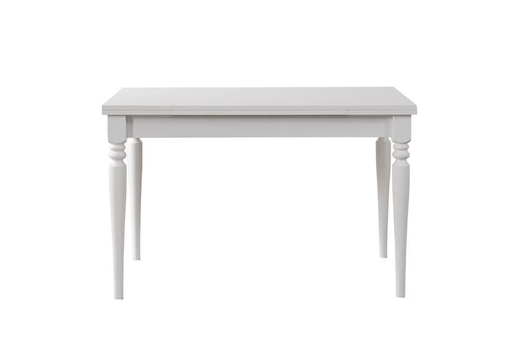 White Eettafelset met Bank, 110x70 cm