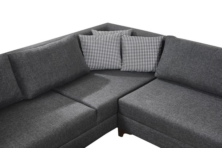 Masse Hoekbank Rechts, Antraciet