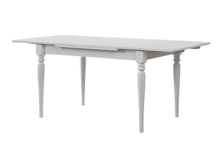 White Eettafelset met Bank, 110x70 cm