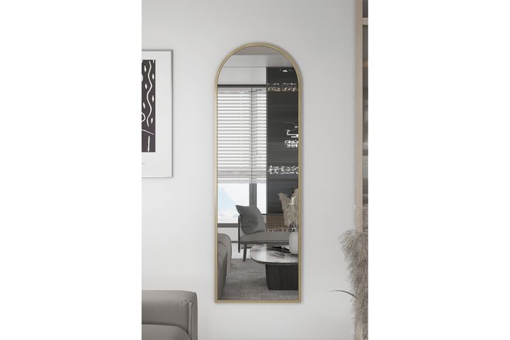 Marsah Donato Staande Spiegel, 150x60 cm, Goud