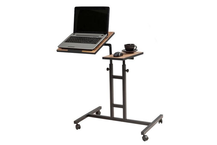 Glen Letter Laptoptafel, Pijnboom en Zwart