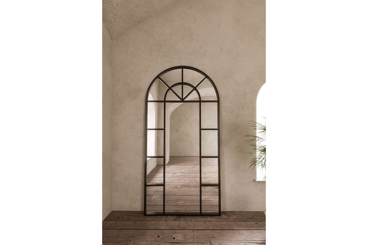 Marsah Jupiter Decoratieve Spiegel, 160x80 cm, Zwart
