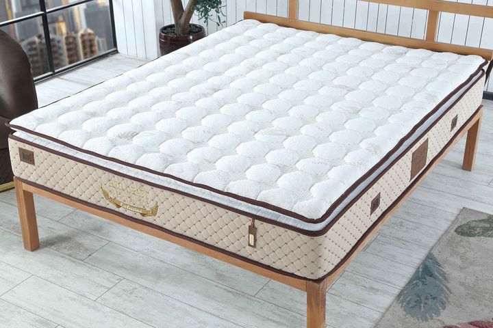 Bedcraft Pascha Bamboe Sweet Volledig Orthapedisch Eenpersoonsmatras Met Ritspad, 120X200