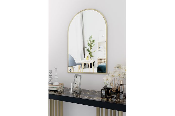 Marsah Mercury Dressoir Spiegel, 60x90 cm, Goud