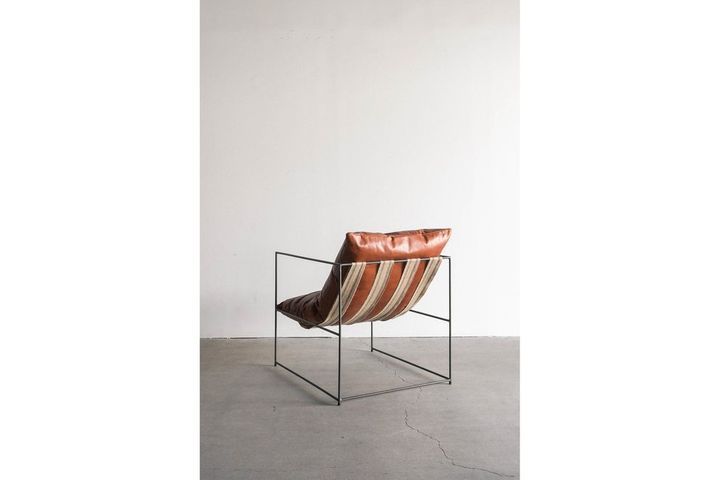 Sohomanje Franklin Echtleren Fauteuil, Bruin