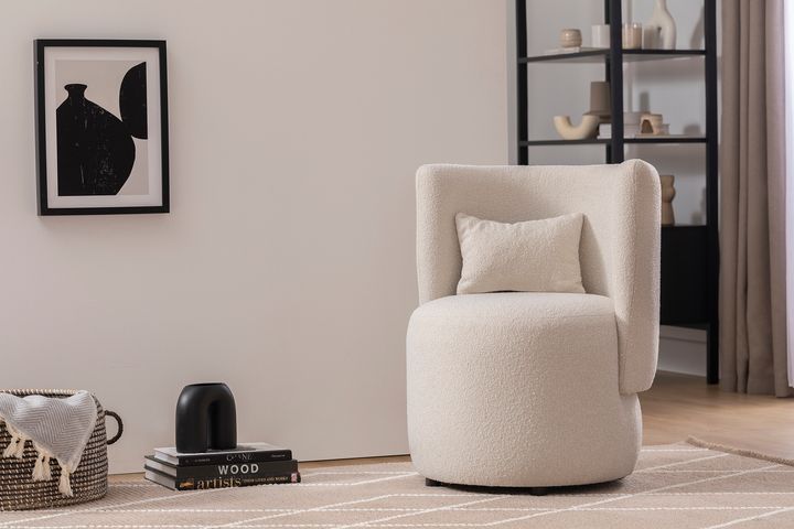 Relax Fauteuil Teddy, Wit