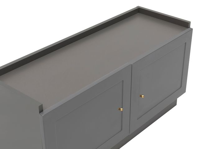 Henry Shoe Cabinet, Grey