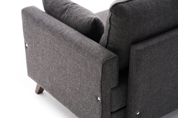 Bella Soft Fauteuil, Antraciet