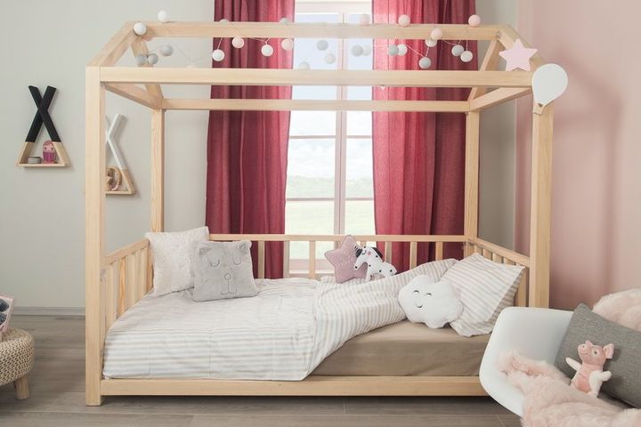 Montessori Roko Bed Frame -Natural