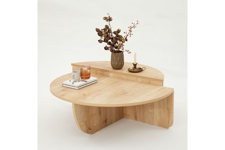 Neostill Podium Coffee Table, Oak