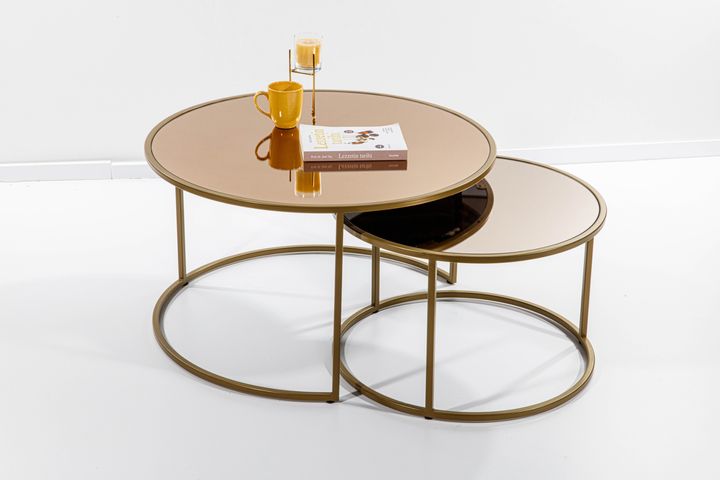 Circles Salontafel, Brons