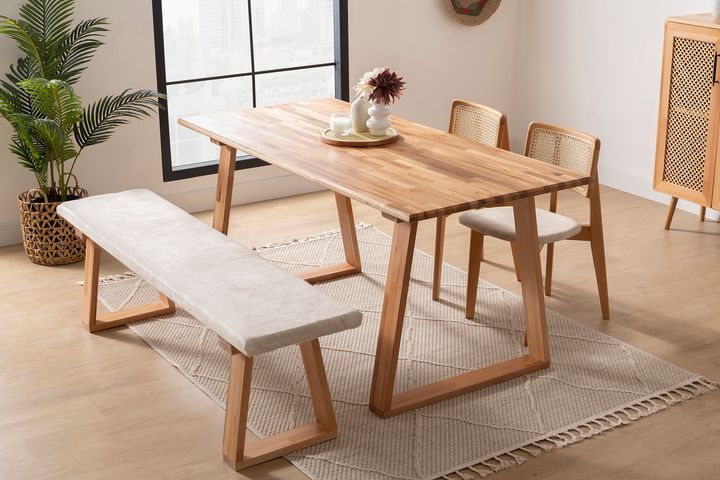 Zeus Beuken Eettafel, 175X80