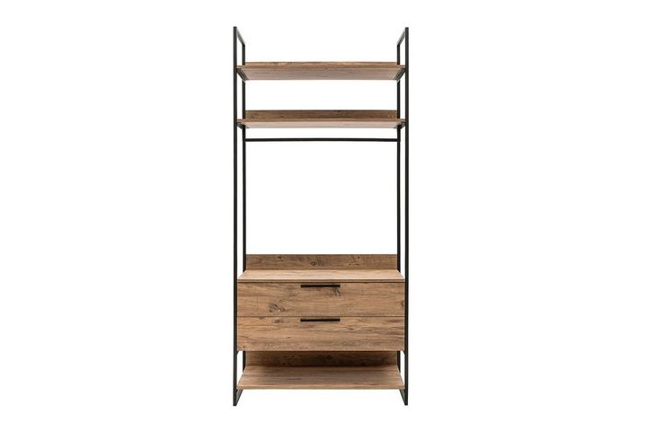 Dynamic Kledingkastmodule met 1 Vak en 2 Lades, 12