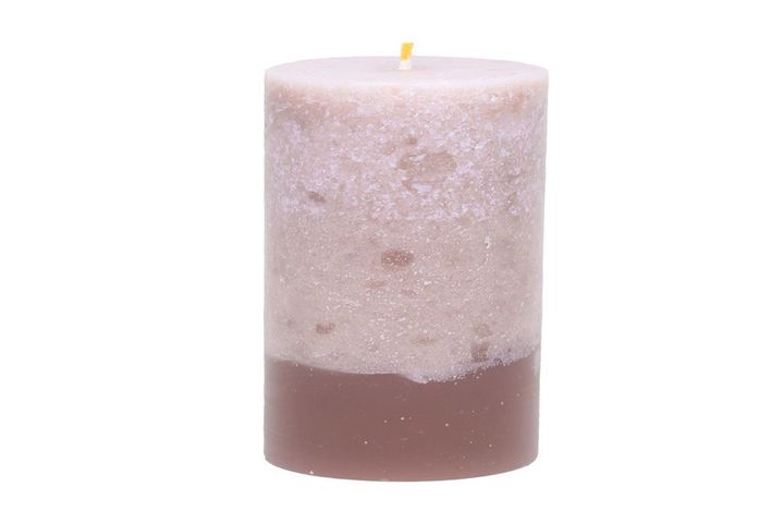 Stone Collection 3 Wick Candle, Brown