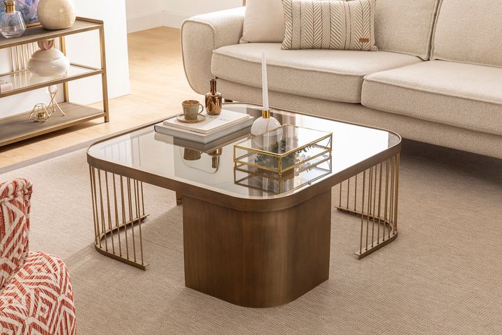 Sinta Salontafel, Messing