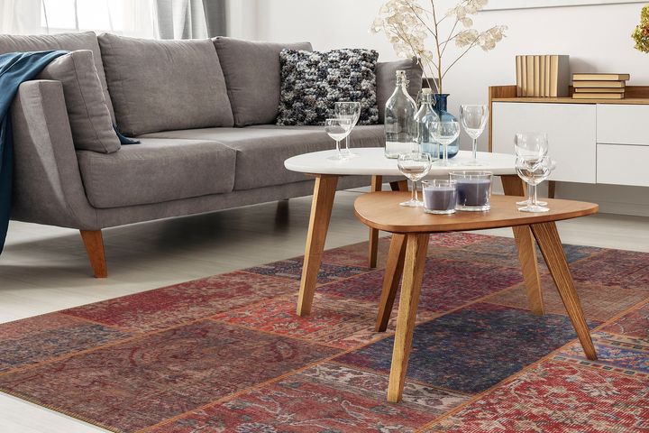 Artloop Jazz Maschinenteppich, 75x150 cm, Bunt