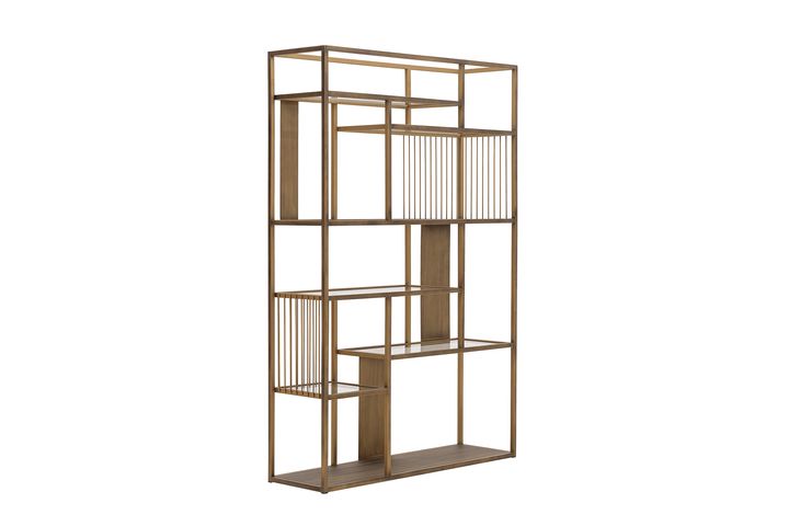 Sinta Boekenkast, Messing