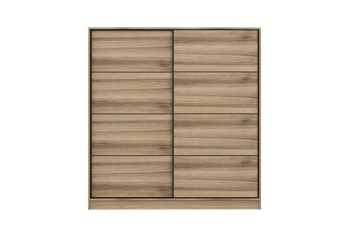 Medway Kledingkast met Schuifdeuren, 180 cm, Walnoot