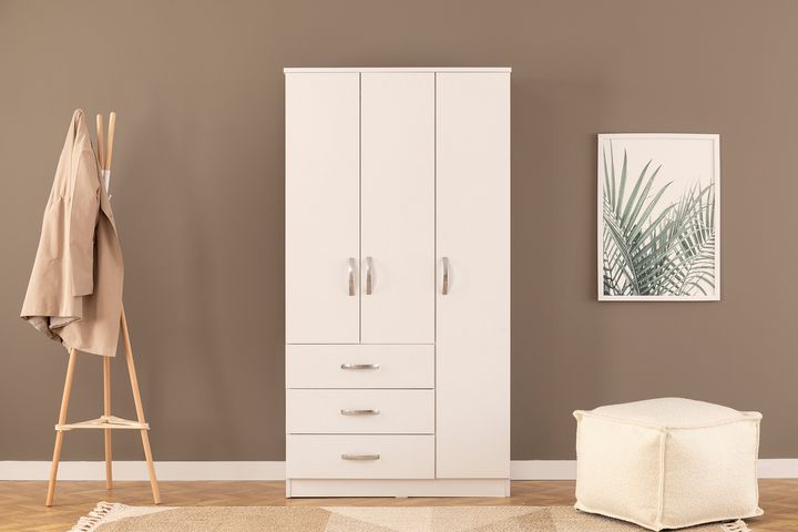 Spey Kledingkast met 3 Deuren