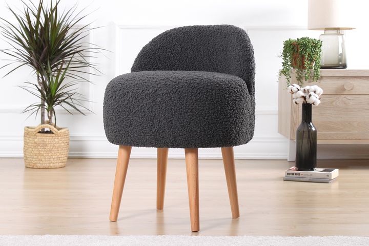 Rufmee Poef, Donkergrijs