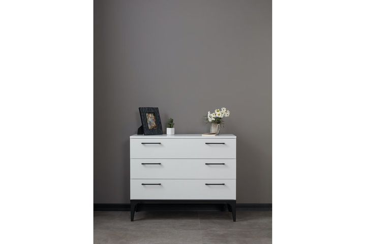 Life Ladekast En Spiegel, 3 Laden