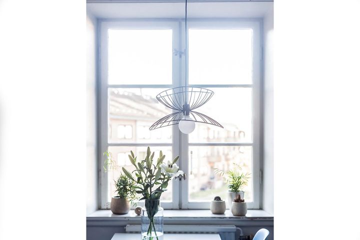 Glora Cage Hanglamp, Zwart