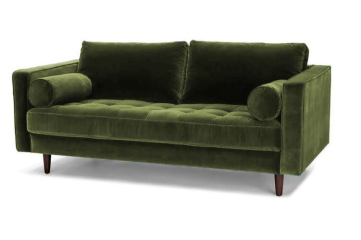 Blanche 2-Sitzer Sofa, Khaki