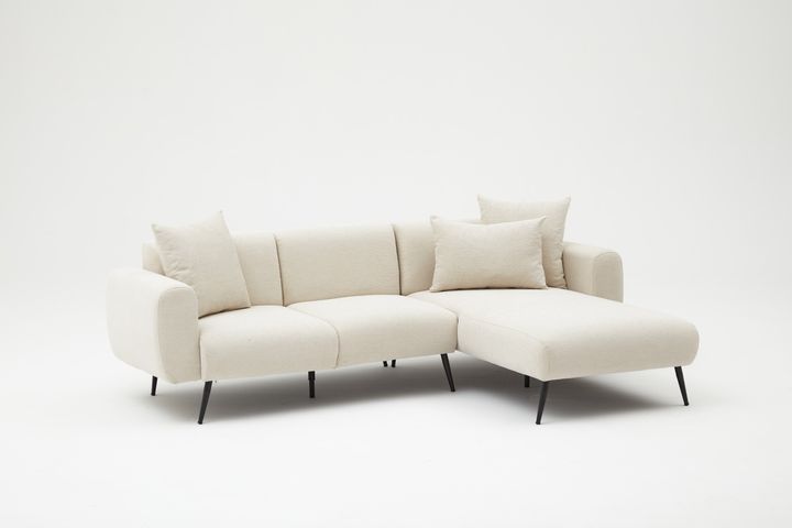 Side Hoekbank, Creme