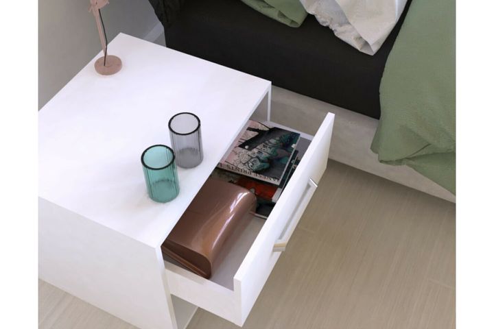 Metalia Nachtkastje, Wit