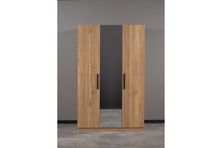 Eti 3 Door Wardrobe, Walnut