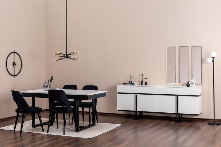 Line Dressoir en Spiegel