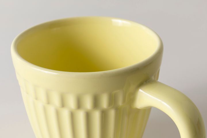 Pure Coffee Mug, 340 cc, Yellow