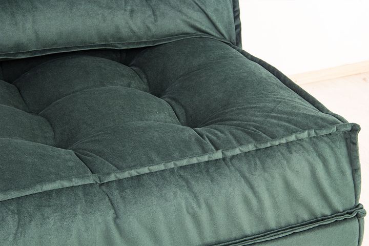 Mocca Opklapbare Slaapbank, Petrol