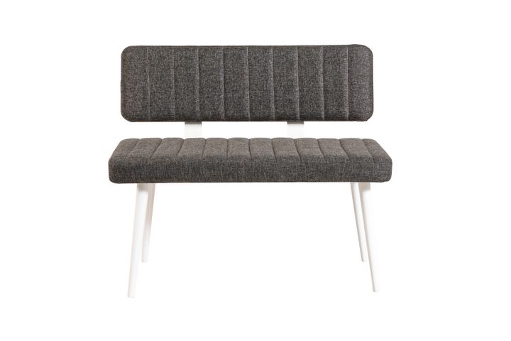 Stormi Zitsbank, Antraciet & Wit