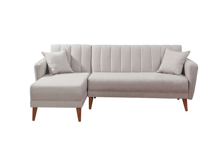Aqua Hoekbank Rechts, Creme