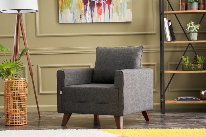Bella Soft Fauteuil, Antraciet