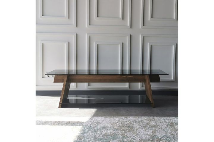 Neostyle TV Unit, 158 cm, Walnut