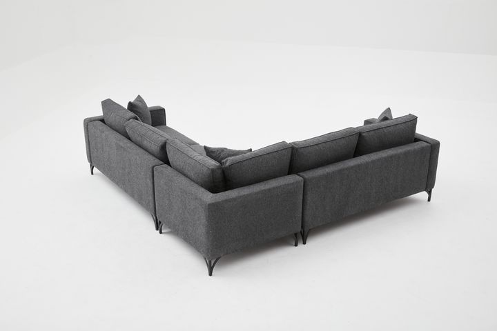 Berlin Hoekbank, Antraciet&Zwart