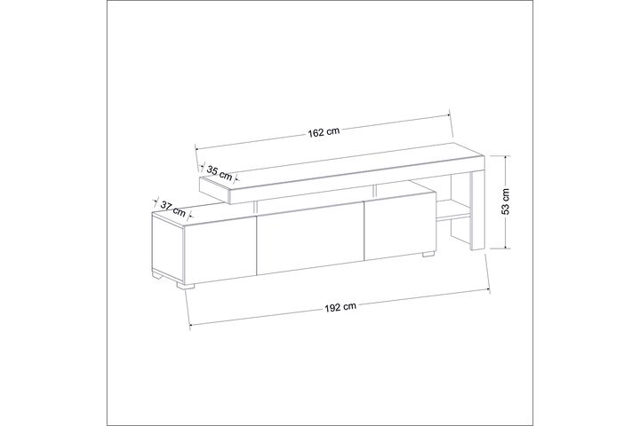 Beliz Tv-meubel, Wit