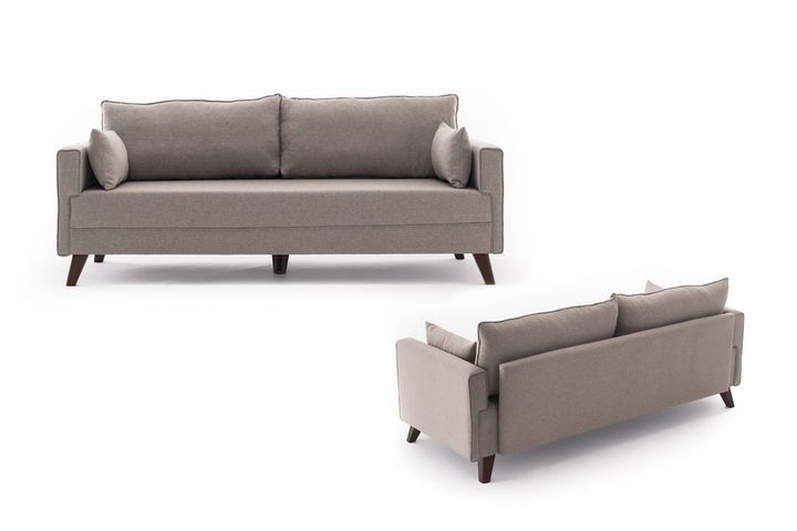 Bella Soft 3-Zitsbank, Creme