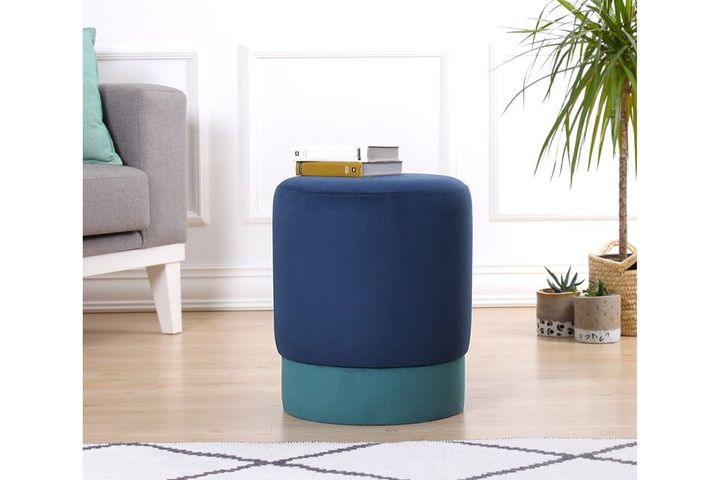 Ropp Poef, Donkerblauw